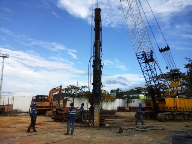 On-shore Pile Driving Works